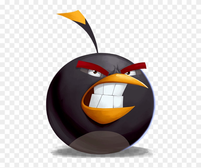 Angry Birds Bomb Angry Clipart
