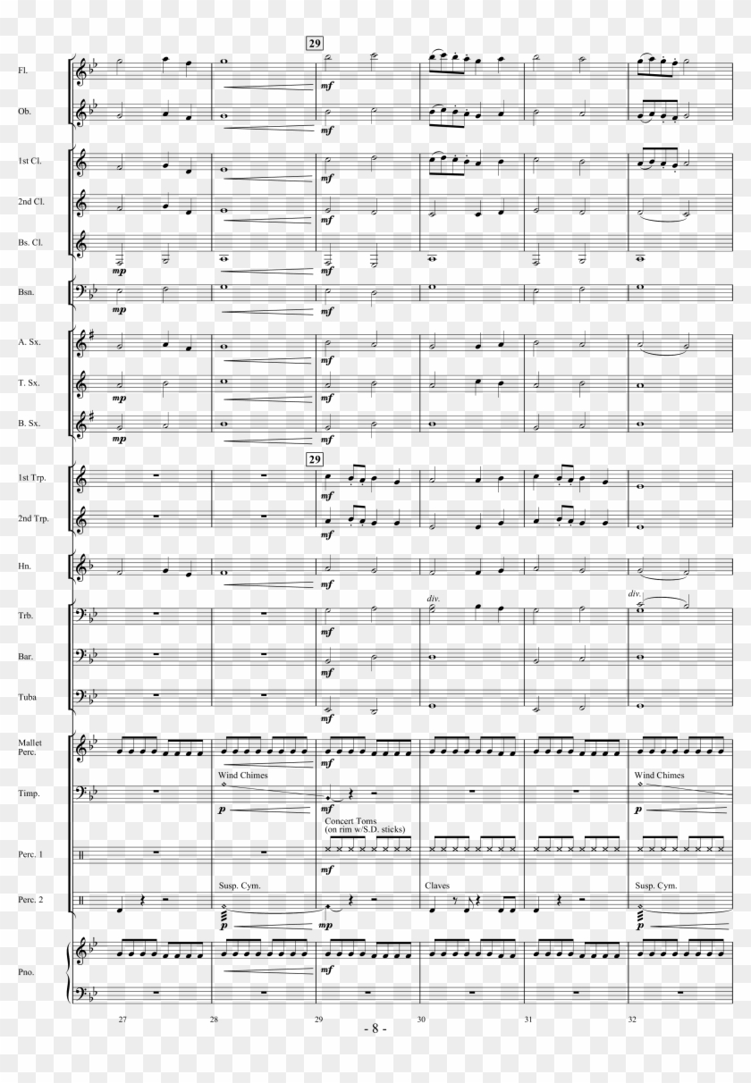 Storm Clouds Thumbnail - Sheet Music Clipart