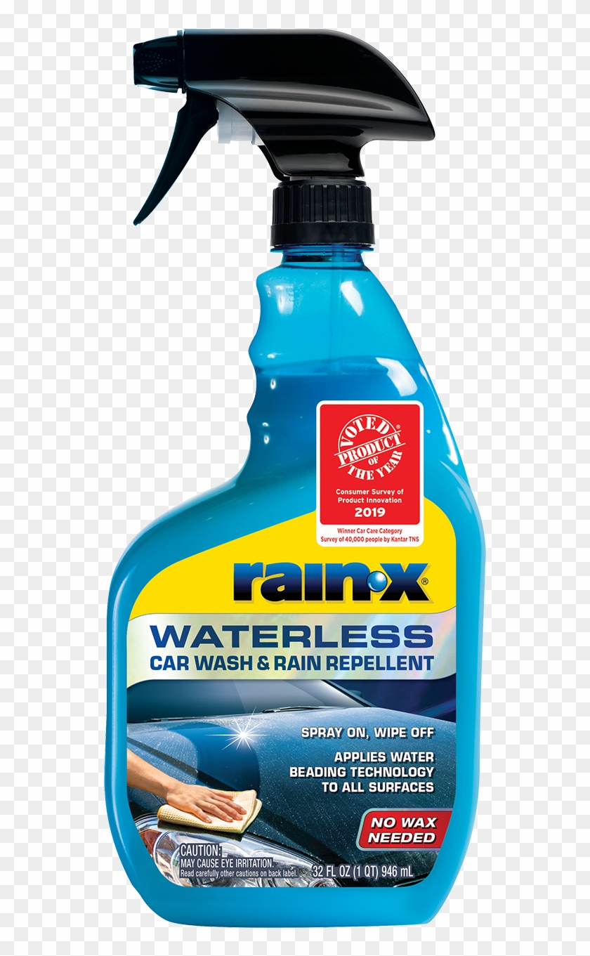 Rain-x Waterless Car Wash & Rain Repellent 32 Fl Oz, - Rain X Water Repelling Fast Wax Clipart #834554
