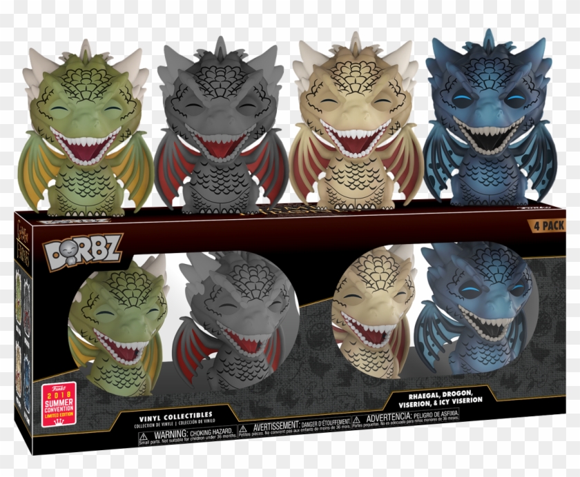 Game - Game Of Thrones Dragon Dorbz Clipart #834867