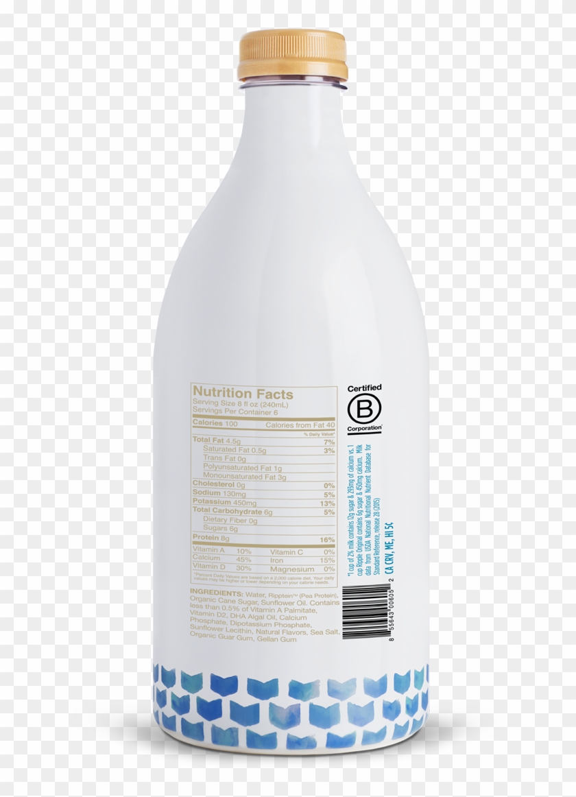 Nutritious Pea Milk - Ripple Milk Clipart #835027