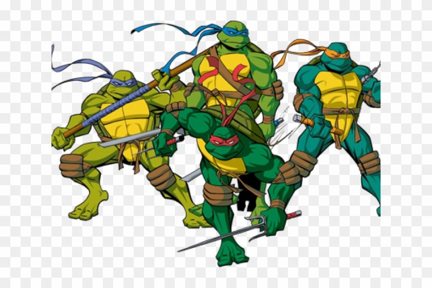 Tmnt Png Transparent Images - Teenage Mutant Ninja Turtles Clipart #835254