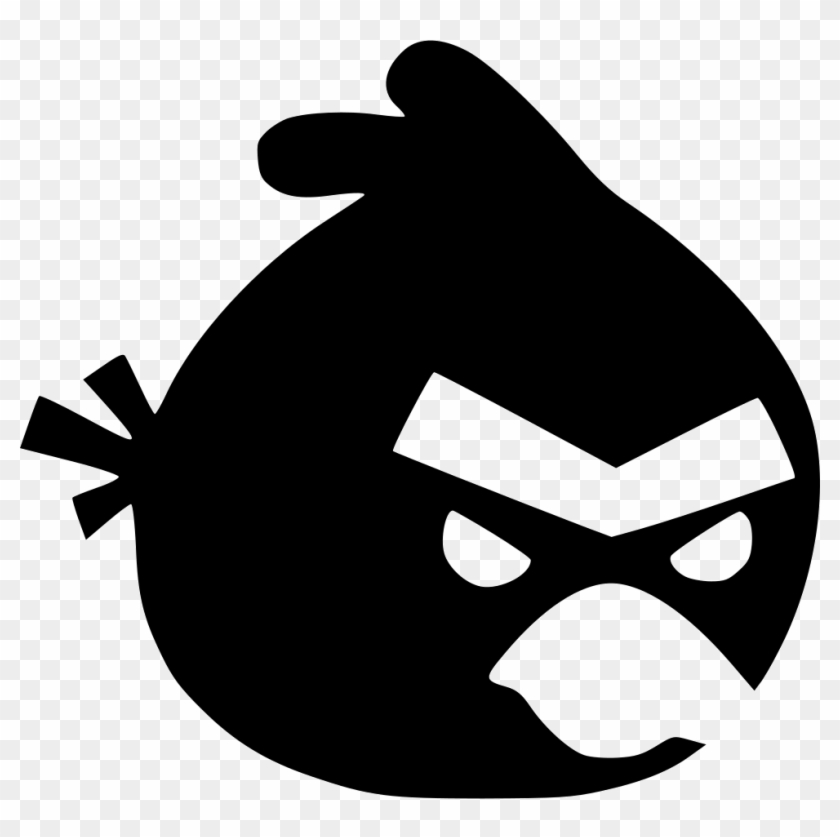 Angry Birds Art Svg - Angry Bird Icon Png Clipart #835282