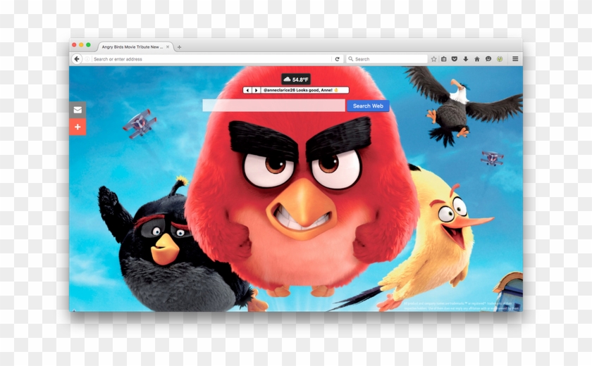 Angry Birds Movie New Tabby Brand Thunder, Llc - Angry Birds Whatsapp Dp Clipart #835289