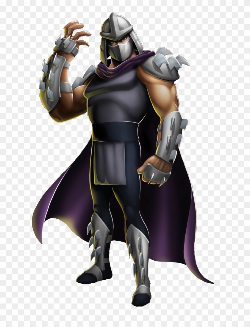 403kib, 636x1024, Classic Shredder - Action Figure Clipart