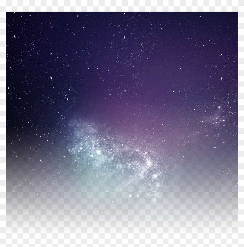 Stars Sticker - Galaxy And Stars Png Clipart #835470