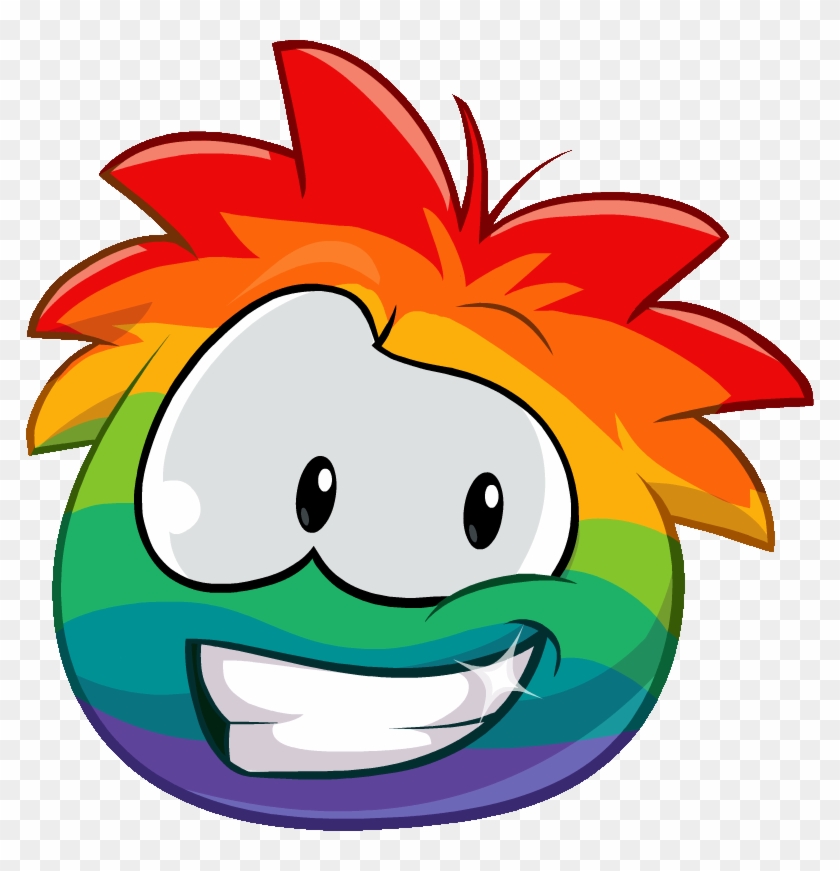 Skittles Png - Rainbow Puffle Clipart #835643