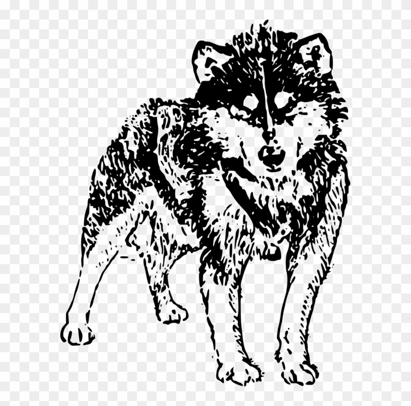 Dog Breed Siberian Husky Whiskers Sakhalin Husky - Siberian Husky Clipart