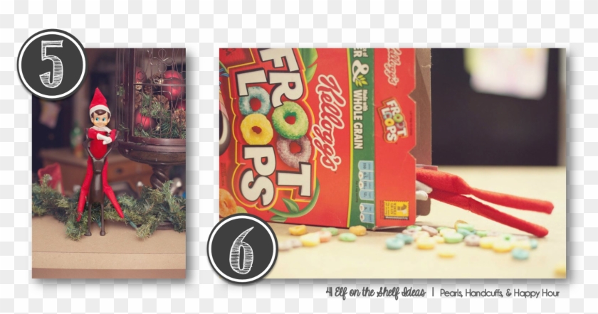 He Rode A Reindeer Into Town And Didn't Want To Get - Froot Loops Clipart