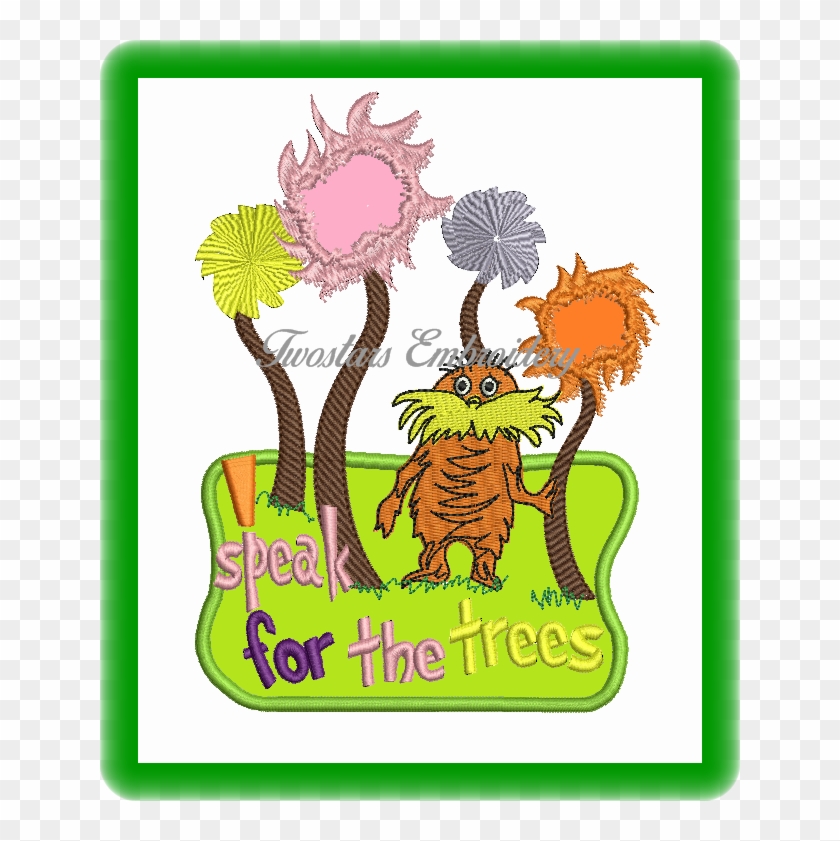 I Speak For The Trees The Lorax , Png Download Clipart #835744