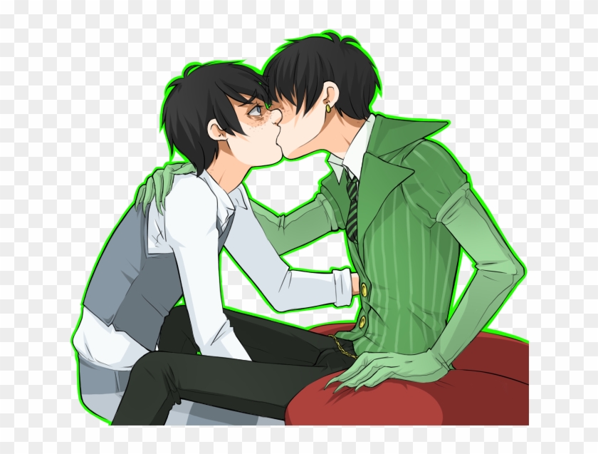 Kiss By Shoguru-d500aix - Lorax Once Ler Yaoi Clipart #836094