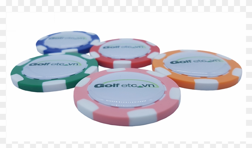 Poker Chips Ball Marker - Poker Clipart