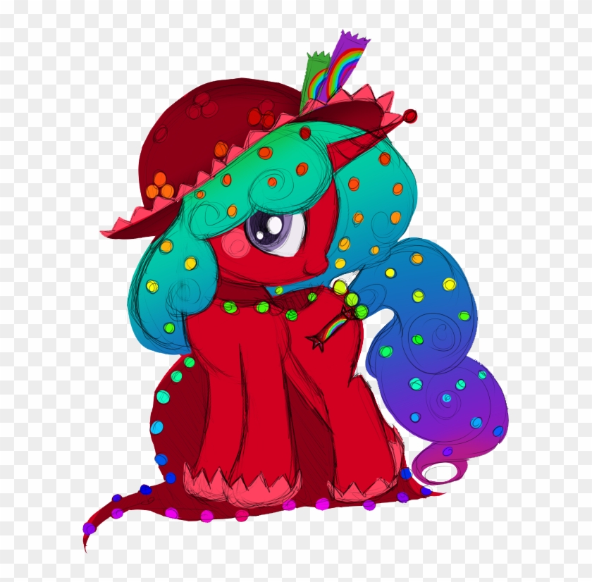 Skittles Pony Auction - Illustration Clipart