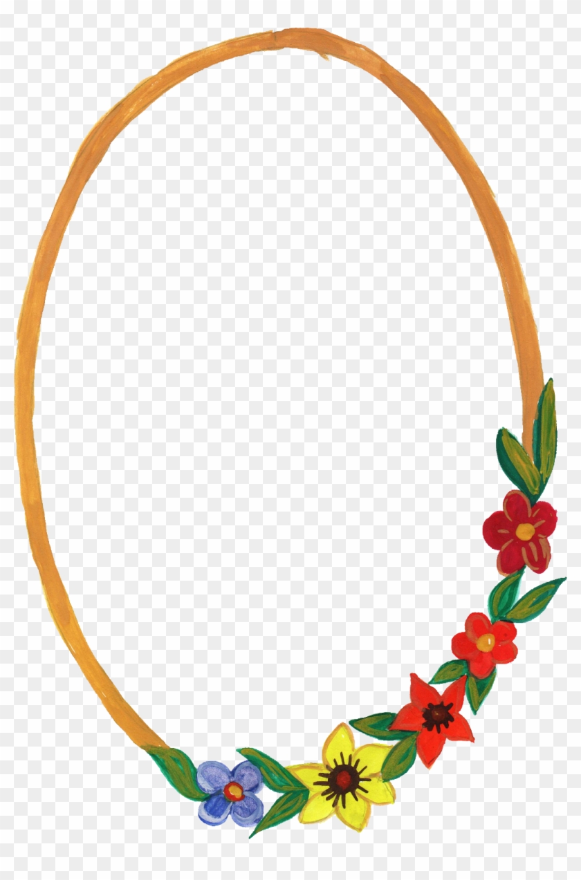 Free Download - Oval Photo Frames Png Clipart #836363