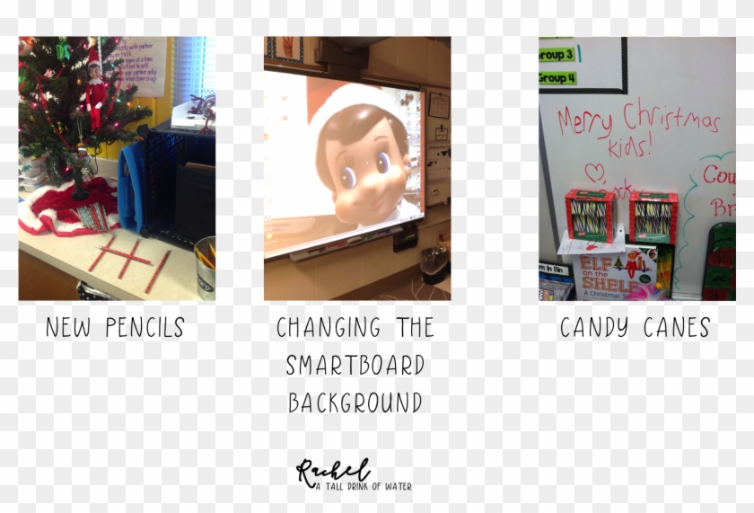 Ways To Use The Elf On The Shelf In The Classroom With - Christmas Lights Clipart