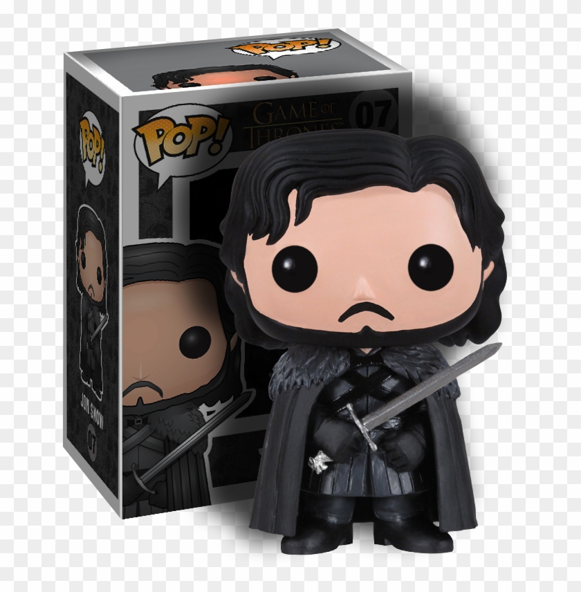 Game Of Thrones - Jon Snow Pop Toy Clipart #836826