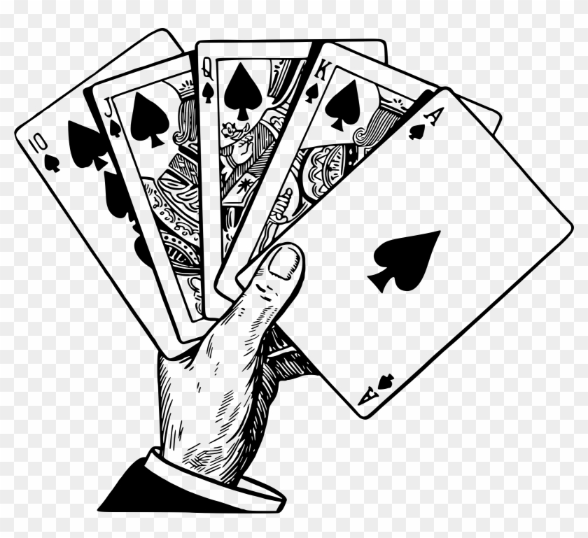 Poker Chips Png - Royal Flush Clipart #836930