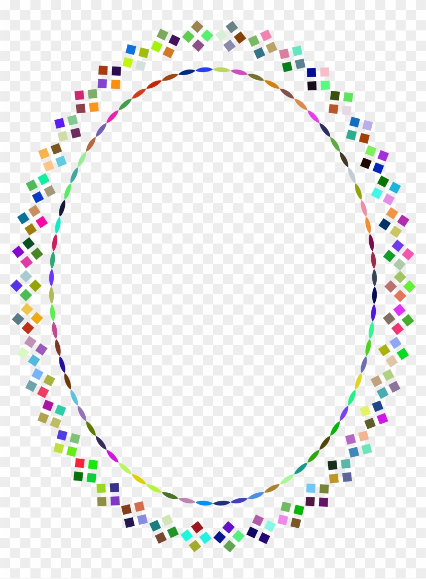 Big Image - Oval Frame Clipart - Png Download