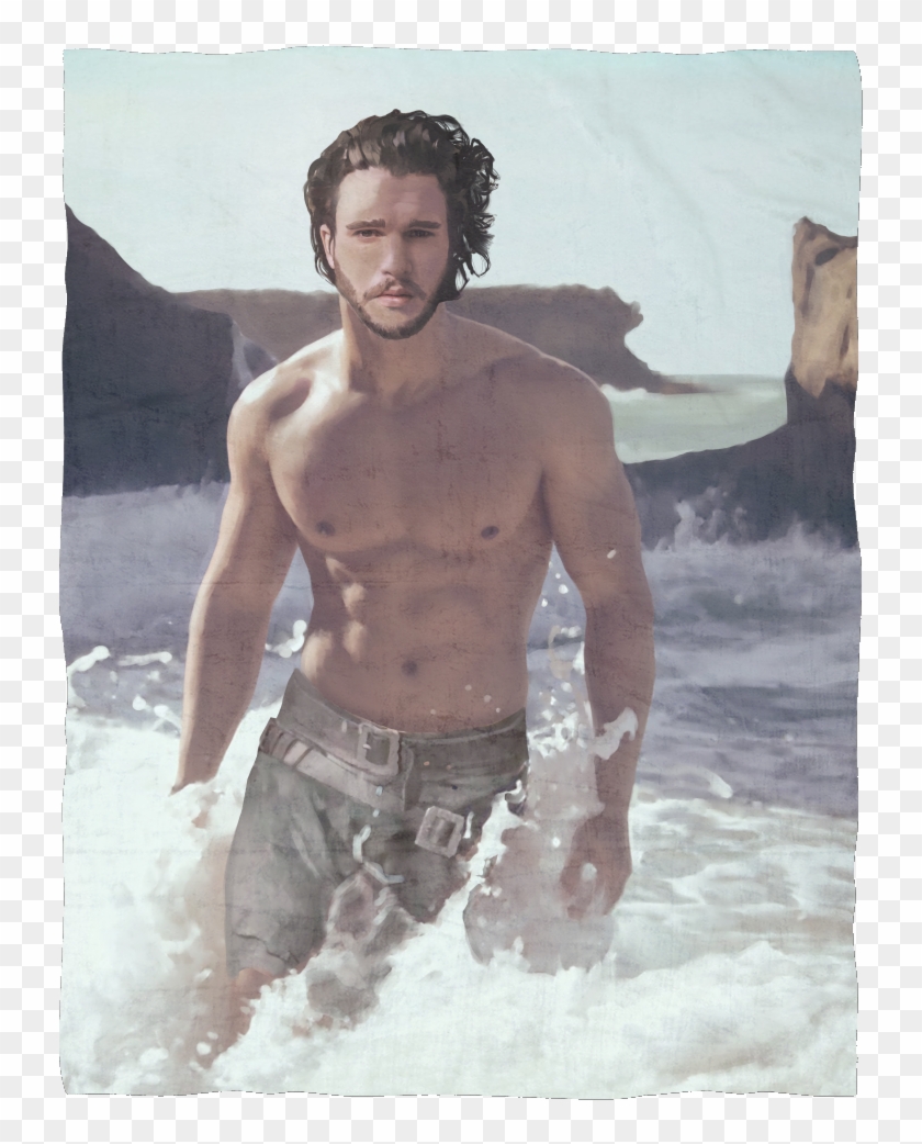 You're All Wet Jon Snow Ultra Soft Plush Fleece Blanket - Jon Snow Blanket Clipart