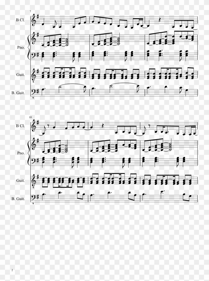 Ray Of Light Sheet Music Composed By Arrainged By Kagota - Sheet Music Clipart