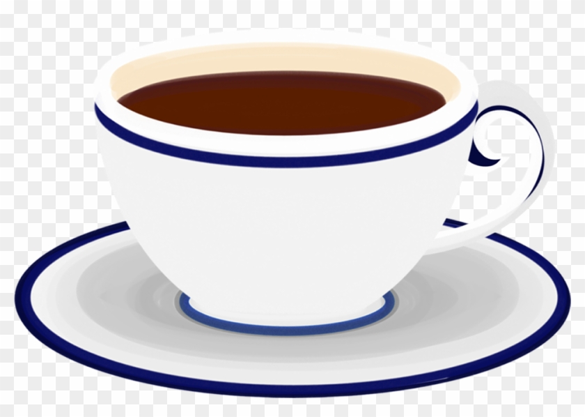 Graphic, Coffee, Coffee Cup, Cup, Tea Cup, Drink, Cafe - Cup Of Tea Png Clipart