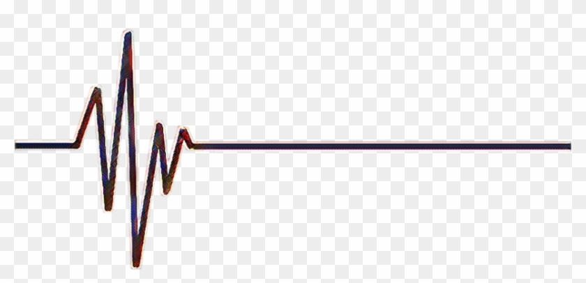 Heartbeat Line Stickers Decoration - Heartbeat Line Clipart #837831