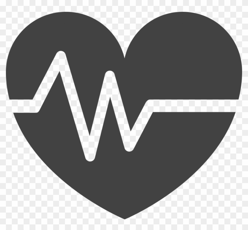 Source - Austinbenefits - Com - Report - Heartbeat - Heart With Heartbeat Line Clipart #838093