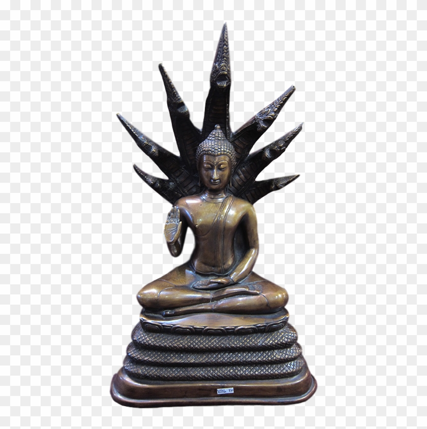 Buddha On Naga Mucalinda - Statue Clipart #838547
