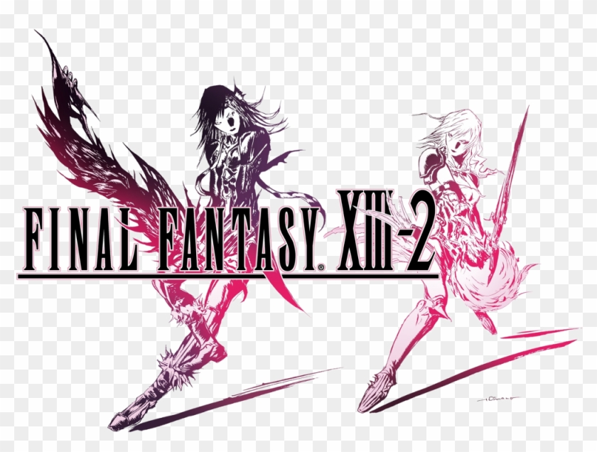 Final Fantasy 13 - Final Fantasy Xiii 2 Logo Clipart