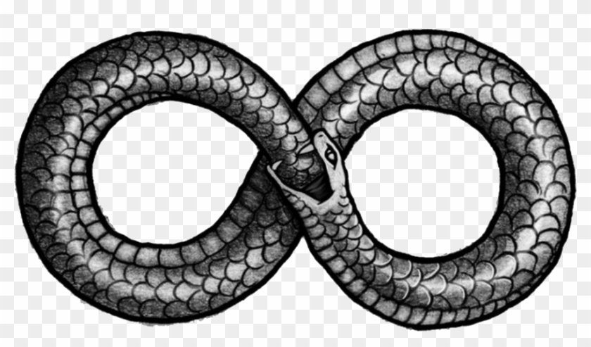 Ouroboros Png Picture - Serpent Qui Se Mord La Queue Dessin Clipart #839037
