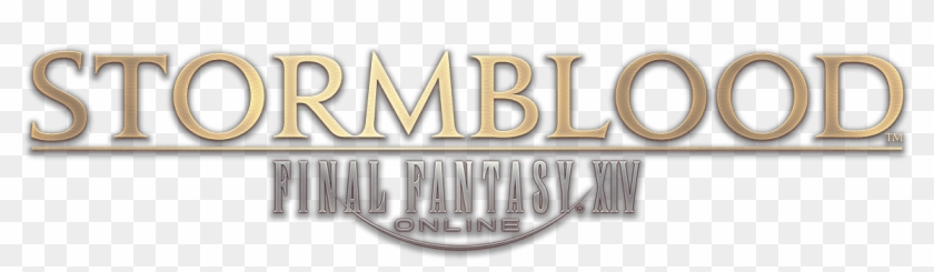 Final Fantasy Xiv - Final Fantasy Xiv Stormblood Logo Clipart