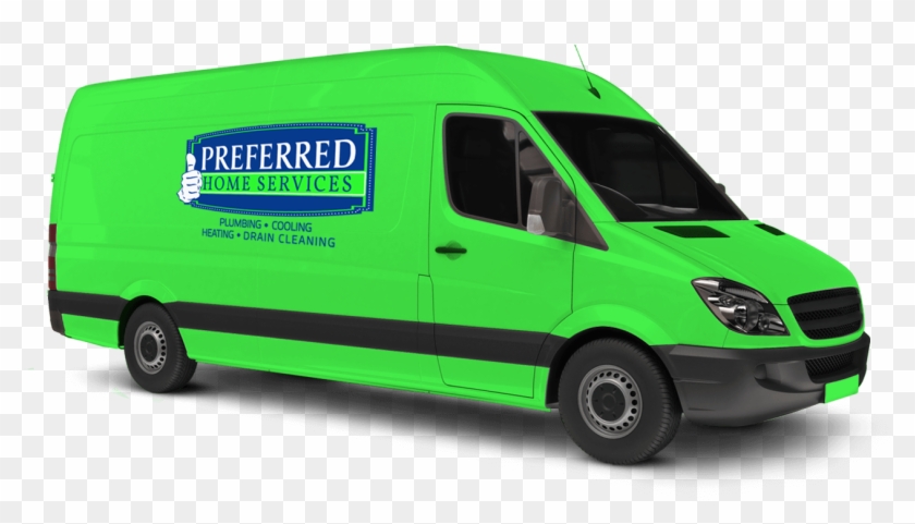 Schedule Service Now Preferred Home Services Van - Compact Van Clipart