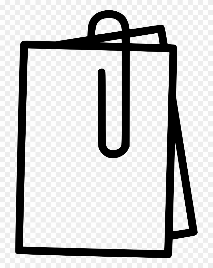 Papers Paper Clip Comments - Png Download