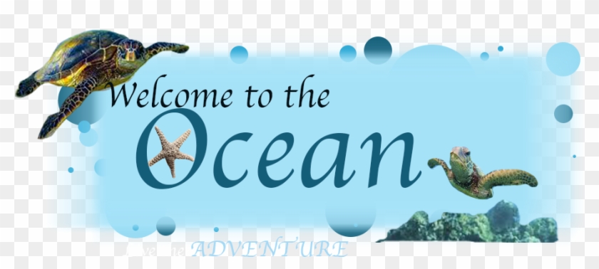 Ocean Twitter Header With Transparent Background - Online Advertising Clipart