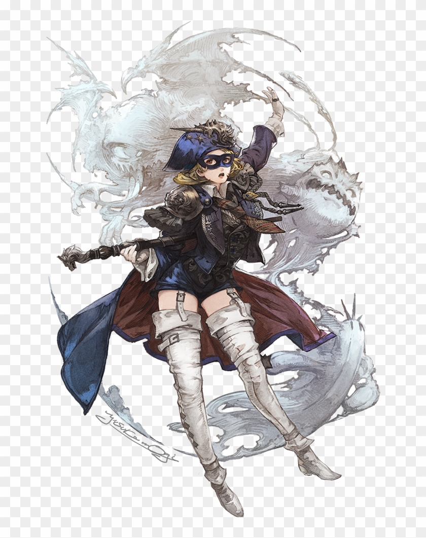 Final Fantasy Xiv - Final Fantasy Xiv Blue Mage Clipart #839430