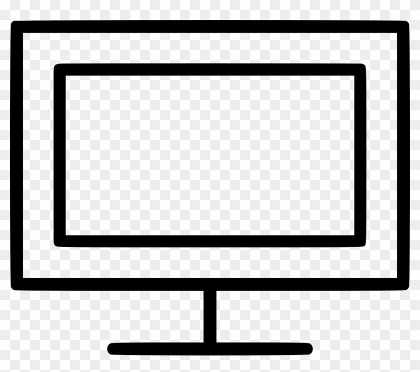 Flat Screen Tv Comments - Display Device Clipart #839616