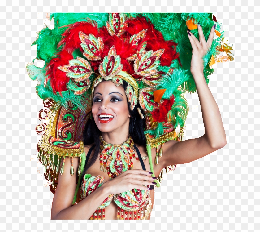 South American Carneval Dancer - Carnival De Brazil Png Clipart