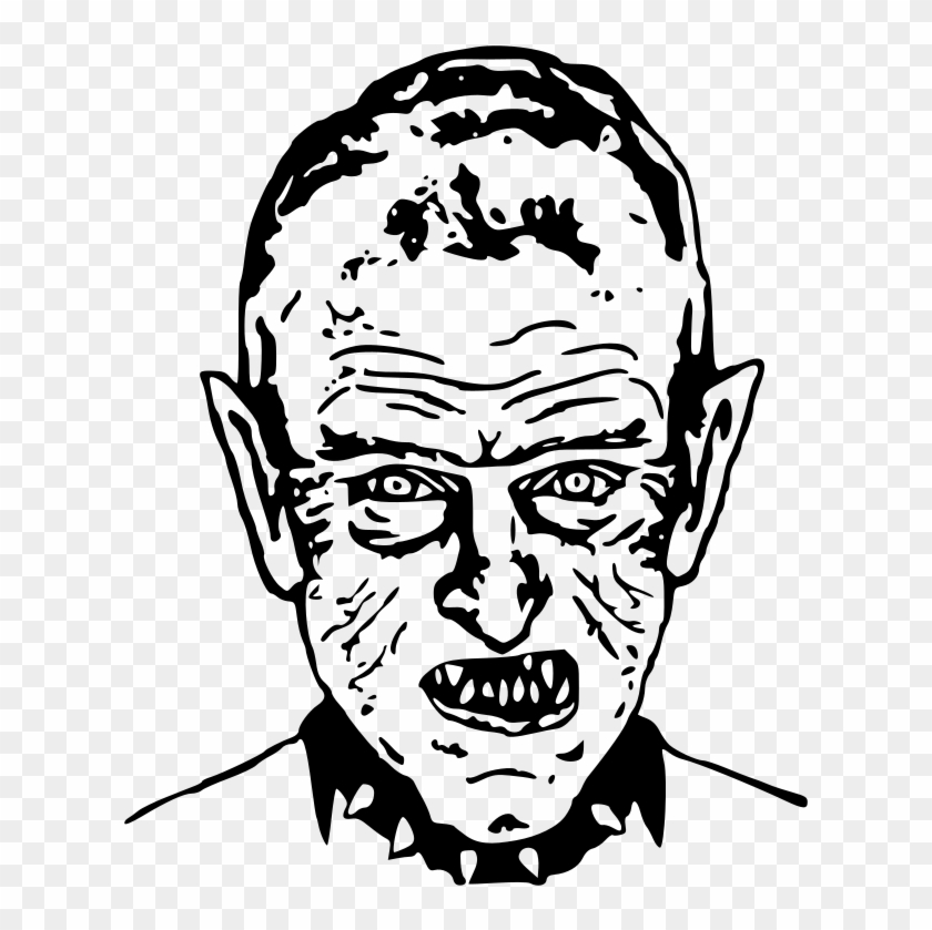 Horror Cliparts - Horror Faces Clip Art - Png Download