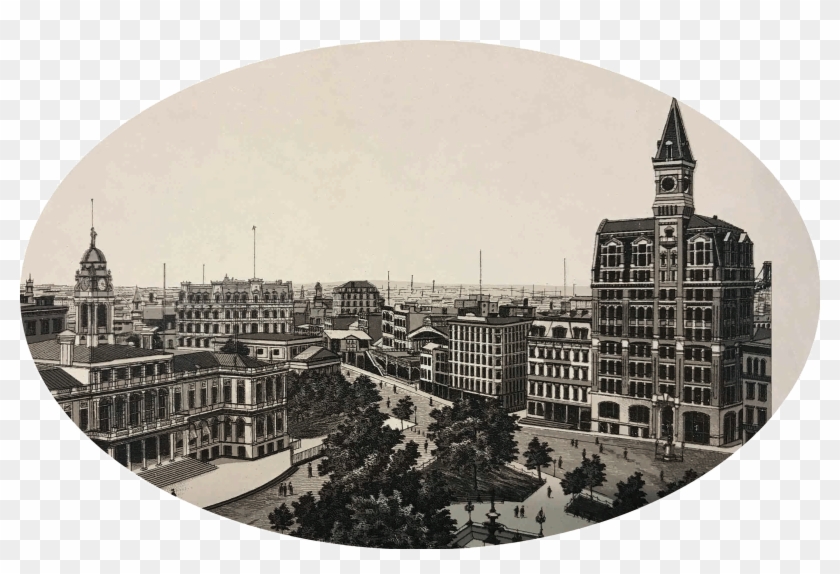 In The City Of Ten Stories And Among The First Office - Commercial Building Clipart