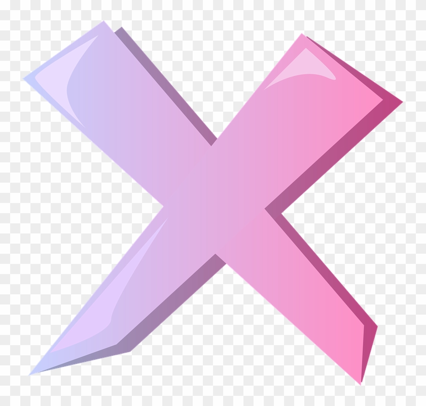 Small - X Clip Art - Png Download