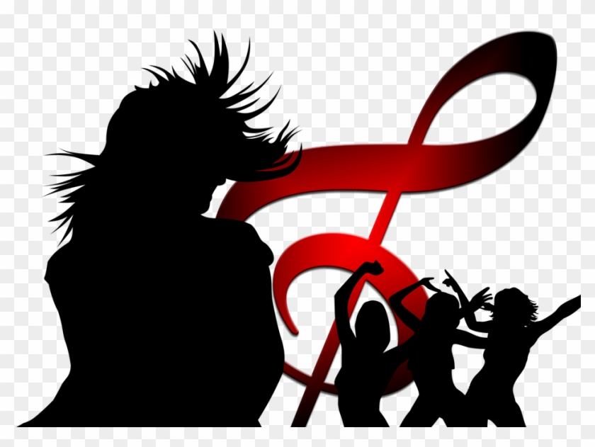 Dance Girl Png Background Image - Party Girl Silhouette Png Clipart