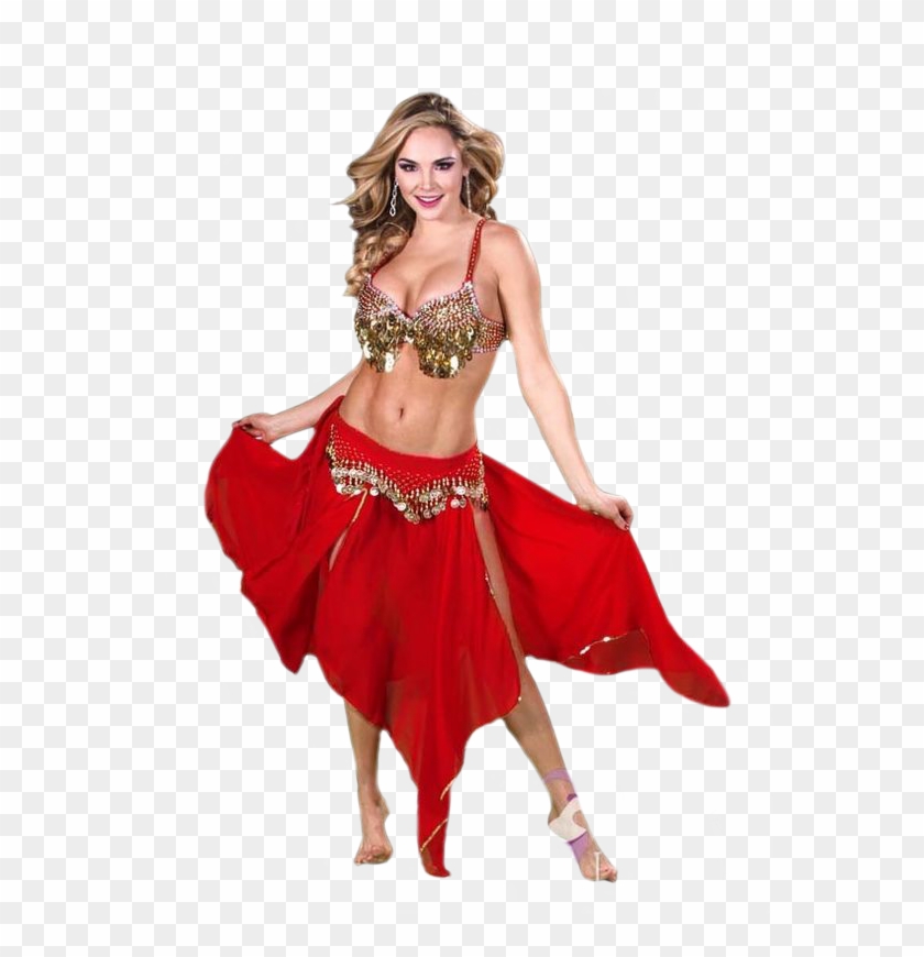 Belly Dancer Halloween Costume, Belly Dance Costumes, - Transparent Girl Dance Gif Clipart #840871