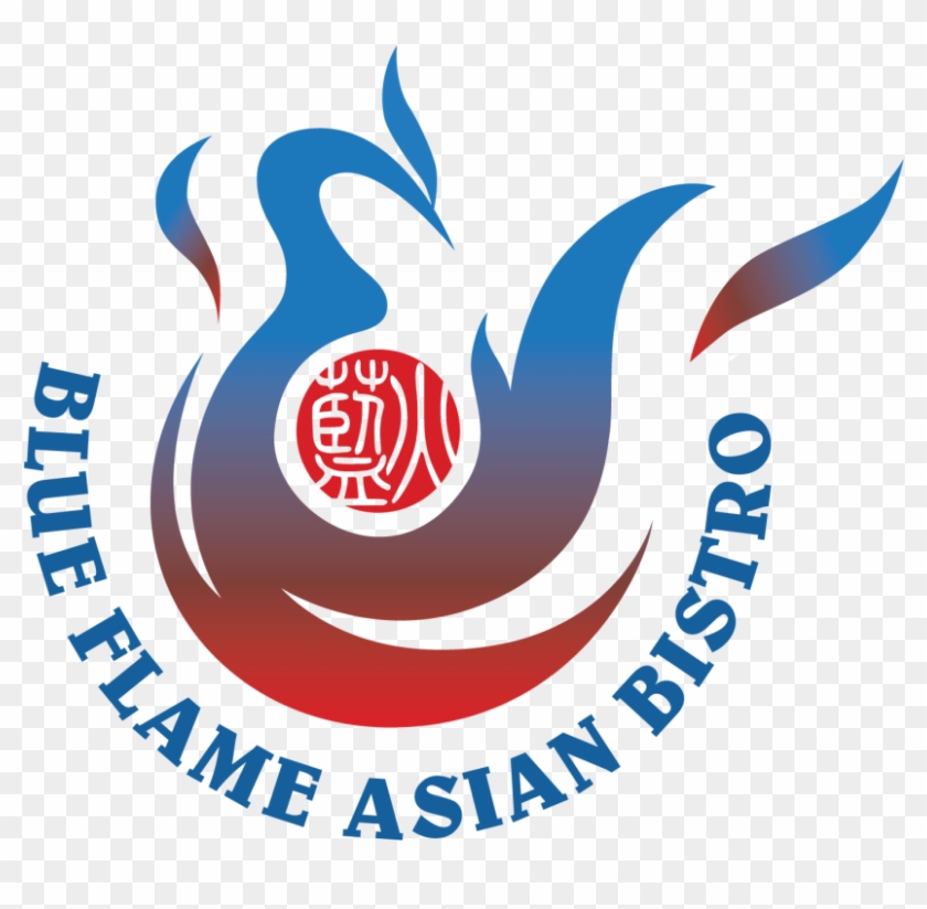 Blue Flame Asian Bistro & Bar Clipart #840958