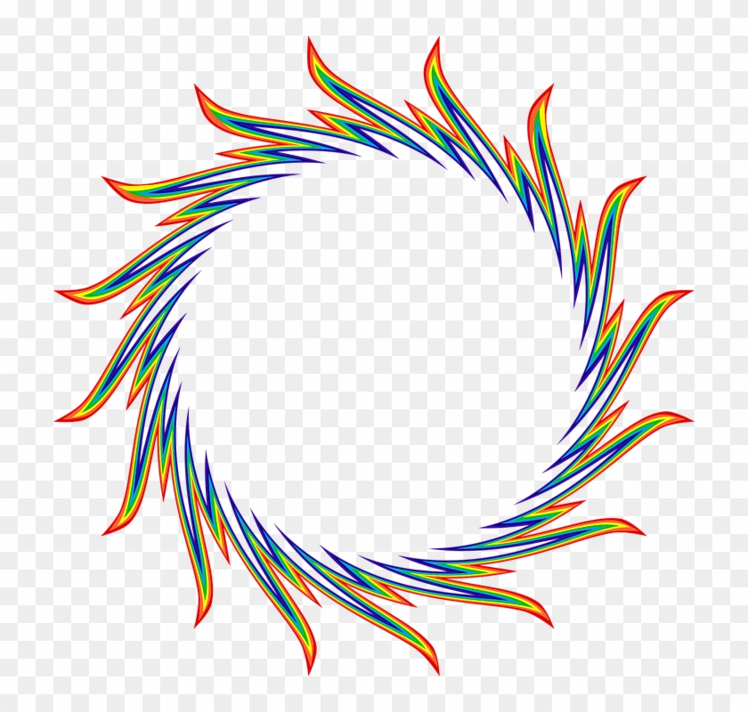 Flame Clipart Ring - Circle Fire Flame Png Transparent Png #840988