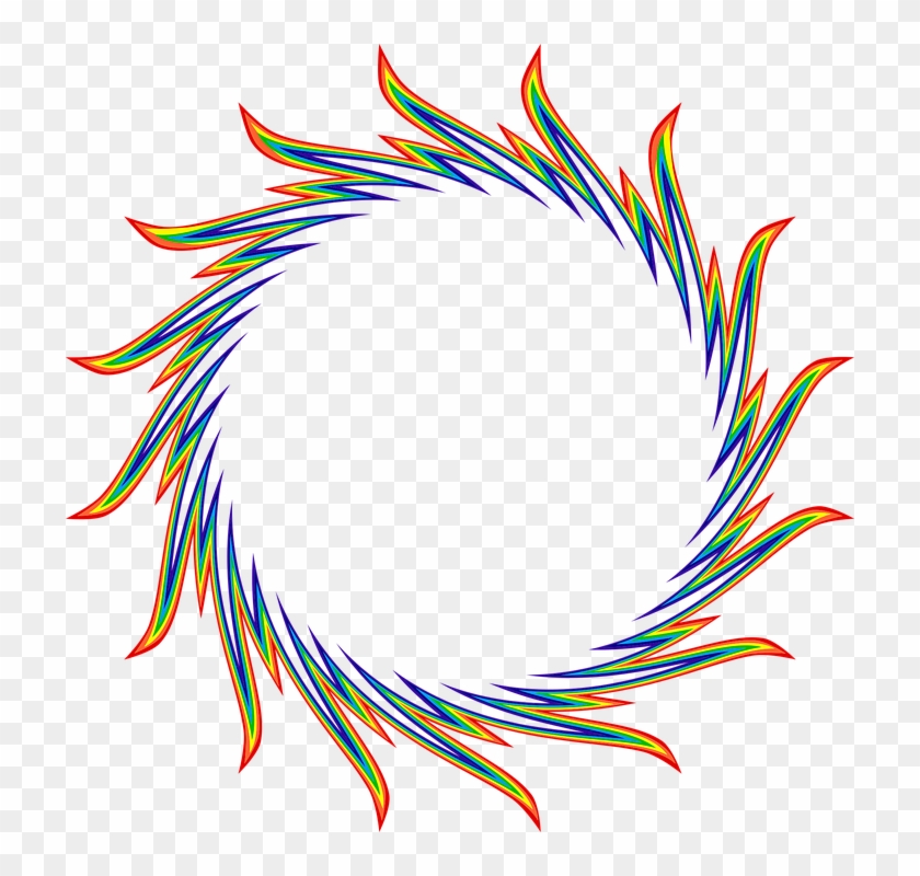 Flame Clipart Ring - Circle Fire Flame Png Transparent Png #840988
