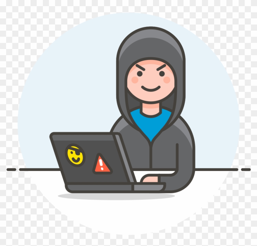Hacker Icon - Hacker Png Clipart #841238