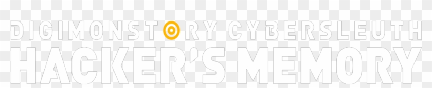 Cyber Sleuth Hacker's Memory - Digimon Story Cyber Sleuth Hacker's Memory Logo Clipart