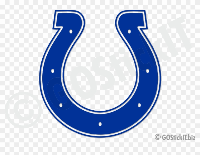 Nfl Indianapolis Colts Logo Vinyl Decal Sticker - Colts Logo Vector Clipart #842337