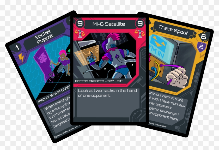 Game Contents - Hacking Card Game Clipart #842342