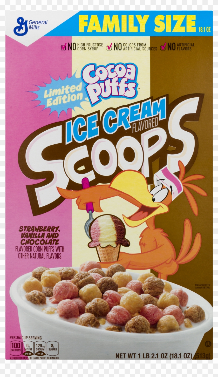 Cocoa Puffs Ice Cream Scoops Clipart #842361